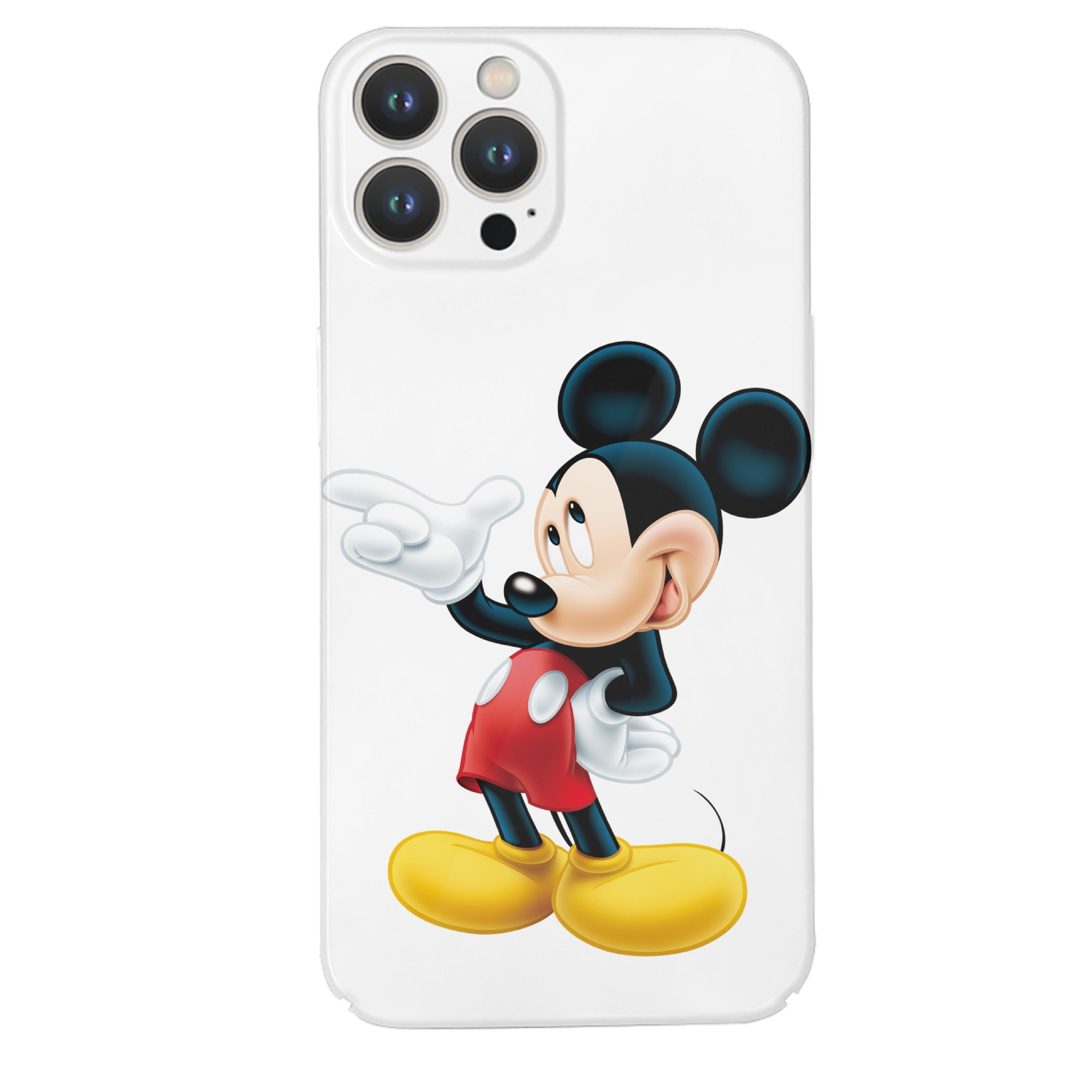 （画像用） ミッキーマウス Mickey Mouse 【iPhone 14シリーズ対応】ハードケース